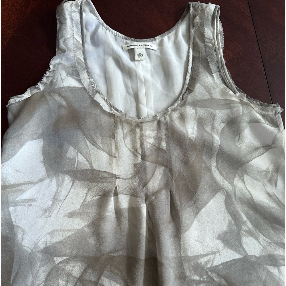 Banana Republic Silk Lined Tank Top